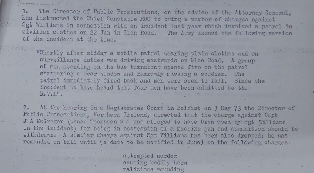 MRF shooting 22nd June 1972