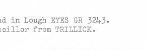 3 Brigade Operations Log 10th August 1974 re Patsy Kelly