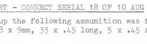 3 Brigade Operations Log 13th August 1974 re Patsy Kelly