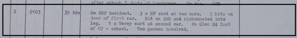 4. MRF shooting 7th May 1972