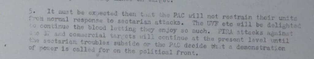 Annex D 3 Brigade Intsum 5th August 1976