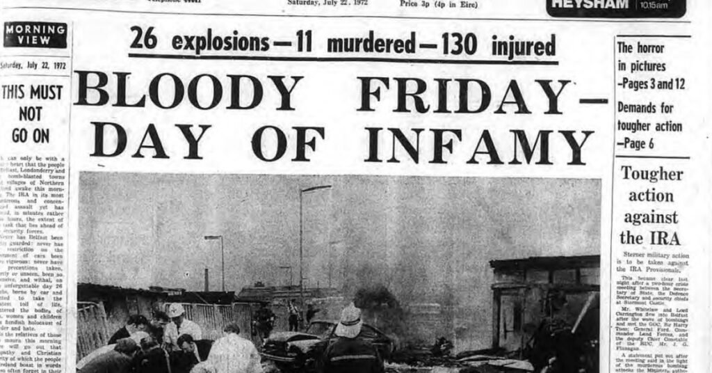 Bloody Friday in the News Paper Trail (Legacy Archive Research)