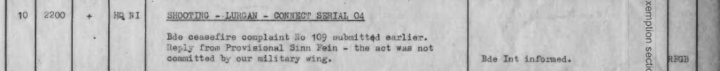British Army lodges ceasefire complaint v IRA for Billy Hanna killing