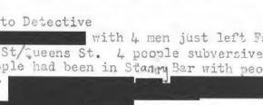 Gem Bar Intelligence October 1971