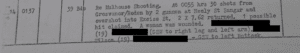 HQNI Report on the killing of Marian Brown