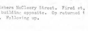 Observation Post McCleery Street October 1971