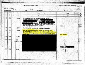 McGurk's Bar Commander's Diary 5th December 1971