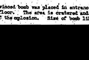McGurk's Bar Commander's Diary 5th December 1971