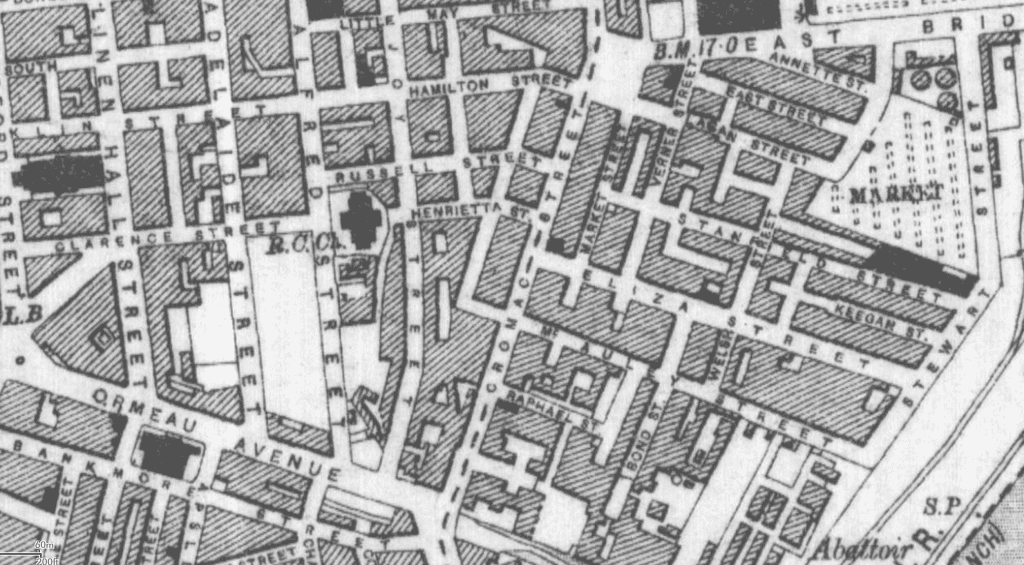 The Killing of Joseph Downey - Map of the Market